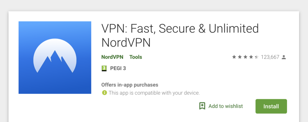 vpn for android Nordvpn