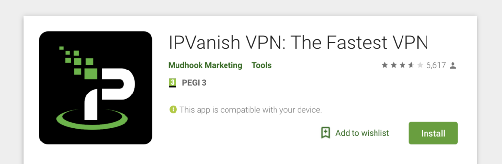 vpn for android IPVanish